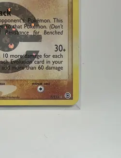 Pokemon Marowak 7/112 FireRed & LeafGreen Reverse Holo Rare - Image 5