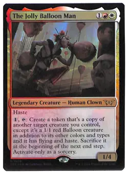 The Jolly Balloon Man - Foil - 219 - Duskmourn: House of Horror (DSK) MTG - Image 1