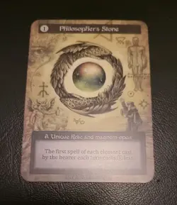 Philosopher's Stone Sorcery Contested Realms Beta Non Foil Near Mint - Image 1