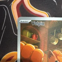2025 Pokemon Mega Evolution Vulpix Illustration Rare #138/132 - Image 3