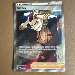 Sidney 264/264 - Fusion Strike - Full Art Ultra Rare Trainer Pokemon TCG Card NM - Image 1