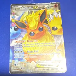 Pokemon TCG Flareon EX Full Art Holo Ultra Rare RC28/RC32 English 2016 170 - Image 1