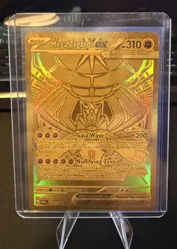 Mega Zygarde EX 124/088 Secret Rare Full Art Foil HP 310 English - Image 1