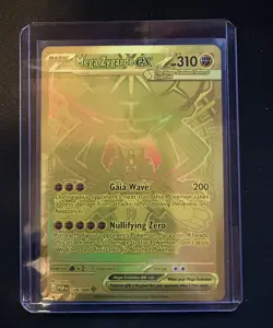 Mega Zygarde EX 124/088 Secret Rare Full Art Foil HP 310 English - Image 3