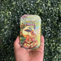 Prismatic Evolutions Mini Tin - Flareon Art - Sealed Brand New - Pokemon TCG - Image 1