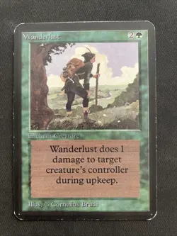 Magic The Gathering Wanderlust Alpha Edition Regular - Image 1