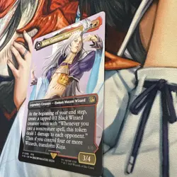 Kuja Genome Sorcerer Borderless Final Fantasy Magic the Gathering - Image 5