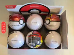 (Set 1) Pokemon TCG Poke Ball Tin L25 Factory Sealed New - Lot of 6 (18 Packs) - Image 5