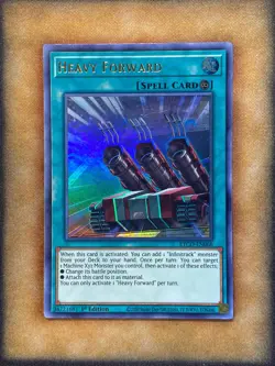 Yugioh Heavy Forward ETCO-EN066 Ultra Rare 1st Ed NM - Image 1