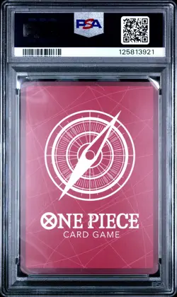 2025 ONE PIECE PROMOS PSA MAGAZINE EXCLUSIVE #001 SHANKS PSA 10 - Image 2