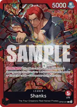 Foil - Shanks (Reprint) - 23 / NM / English One Piece TCG - Image 1