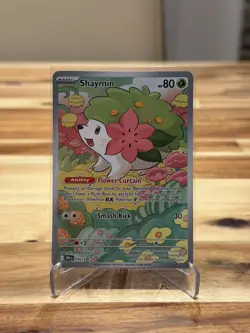 Shaymin 185/182 Illustration Rare - Destined Rivals - Pokemon TCG - NM/M - Image 1
