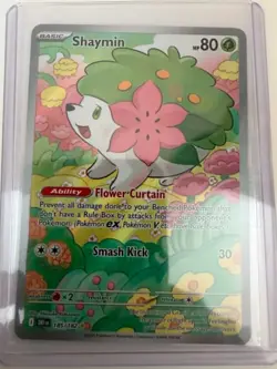 Shaymin 185/182 Illustration Rare NM - Destined Rivals - Pokemon Cards/TCG - Image 2