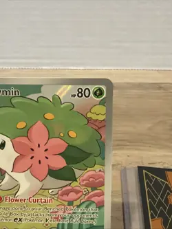 Shaymin 185/182 Illustration Rare, Destined Rivals Full Art Holo Pokemon TCG, NM - Image 5