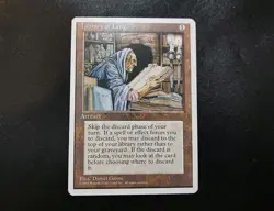 Library of Leng 4th Edition 4ED MTG Magic The Gathering Card LP - Image 1