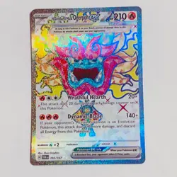 Pokemon Hearthflame Mask Ogerpon ex, Twilight Masquerade, Full Art, 192/167 - Image 1
