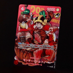 ONE PIECE Card Game Luffy P-159 Weekly Shonen Jump 33 2026 Promo Japan - Image 1