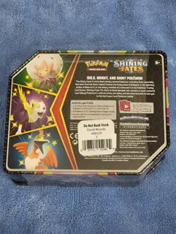 POKEMON TCG Eldegoss V Shinig Fates Tin!!!! 6 Booster Packs!!! - Image 2