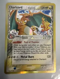 2006 Pokemon EX Crystal Guardians Charizard Delta Species Holo - Image 4