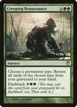 Magic The Gathering MTG CREEPING RENAISSANCE Innistrad NM Near Mint - Image 1