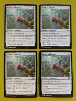 Hunter's Blowgun x4 Lost Caverns of Ixalan 4x MTG Magic the Gathering - Image 1