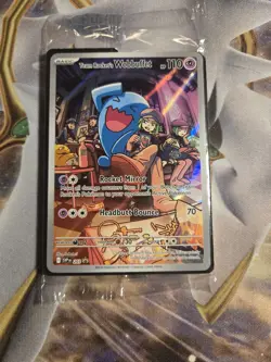 Sealed Pokemon Destined Rivals Promo Team Rocket’s Wobbuffet W/dividers - Image 1