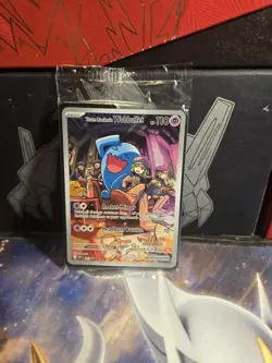 Sealed Pokemon Destined Rivals Promo Team Rocket’s Wobbuffet W/dividers - Image 3