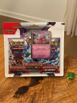 3-Pack Booster Blister - Sv02: Paldea Evolved - Pokemon TCG - Image 1