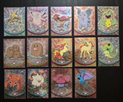 Topps Chrome Pokemon Trading Cards 14-Card Lot - Image 1