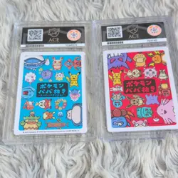 ACE Graded 10 Pokemon TCG Old Maid Japanese 2 Card Lot Koffing Charmander - Image 2