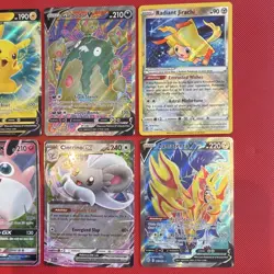 Pokemon TCG Holo/Foil 8-Card Lot Pikachu V/Charizard V, SWSH/Tempest, EN - Image 3