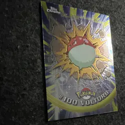 Topps Chrome Pokemon #100 Voltorb & #101 Electrode 2-Card Trading Card Lot - Image 3