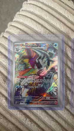 Baxcalibur 210/193 Paldea Evolved Holo Full Art Pokemon Card Lot x2 (2023) - Image 2