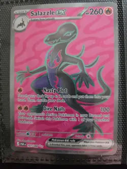 Salazzle EX 101/088 Perfect Order Full Art Holo Pokemon TCG Card - NM - Image 1