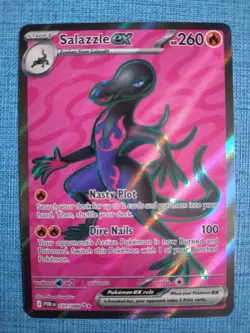 Salazzle EX 101/088 Perfect Order Full Art Holo Pokemon TCG Card NM - Image 1