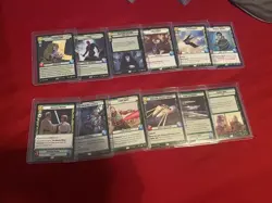 Star Wars Unlimited Shadows Of The Galaxy COMPLETE Rare Set - Image 4