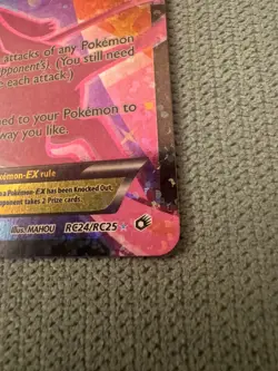Pokemon Mew EX Full Art Ultra Rare Holo RC24/RC25 Legendary Treasures LP - Image 3