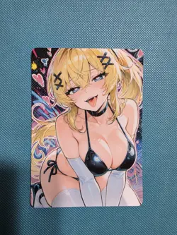 Beautiful Waifu Card -Darkness-Goddess ACG Custom DIY Fan Art Card - Image 1