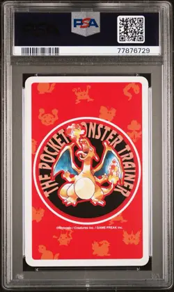 1996 POKEMON RED VERSION PLAYING CARDS ACE OF DIAMONDS #001 BULBASAUR PSA 10 💎 - Image 2