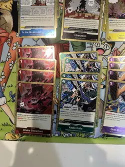 Lot Of 8 Event Card Playsets ONE PIECE TCG Divine Departure Gum Gum Giant 32card - Image 3