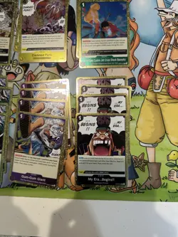 Lot Of 8 Event Card Playsets ONE PIECE TCG Divine Departure Gum Gum Giant 32card - Image 4