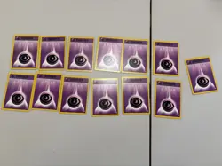 Neo Genesis Psychic Energy Card Lot of 13 Pokemon Cards 110/111 - Image 1