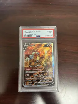Pokemon Entei V Crown Zenith Galarian Gallery Full Alt Art #GG36 PSA 9 Mint - Image 1