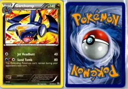 Garchomp Dragons Exalted 91/124 Rare Heavily Played - Pokemon Card - Image 3