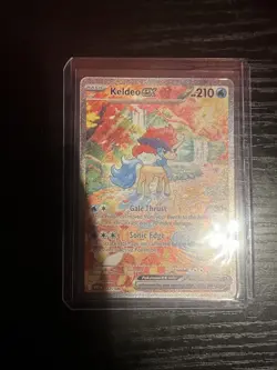 Keldeo ex 167/086 Special Illustration Rare Holo White Flare - Image 1