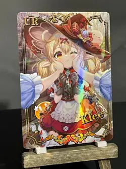 Goddess Story NS-2M11 CCG Anime Waifu Doujin Holo Foil Card UR - Klee - Image 2