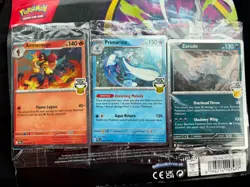 Pokemon TCG Pitch Black “What’s your favoriteU” Holo Promo 3-Card Lot - Image 1
