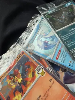 Pokemon TCG Pitch Black “What’s your favoriteU” Holo Promo 3-Card Lot - Image 2