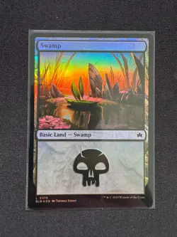 SWAMP (0374) Bloomburrow FOIL - Magic: The Gathering - NM/M - Image 1