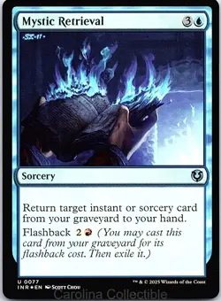 Mystic Retrieval - Foil NM - Innistrad Remastered 77 Magic: The Gathering Foil - Image 1